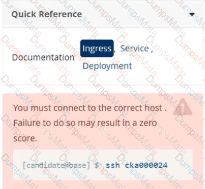 CKA Question 4